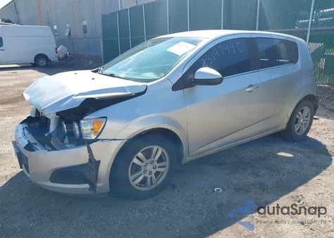 2015 Chevrolet Sonic Lt Auto z USA, uszkodzony, nr VIN 1G1JC6SHXF4126104